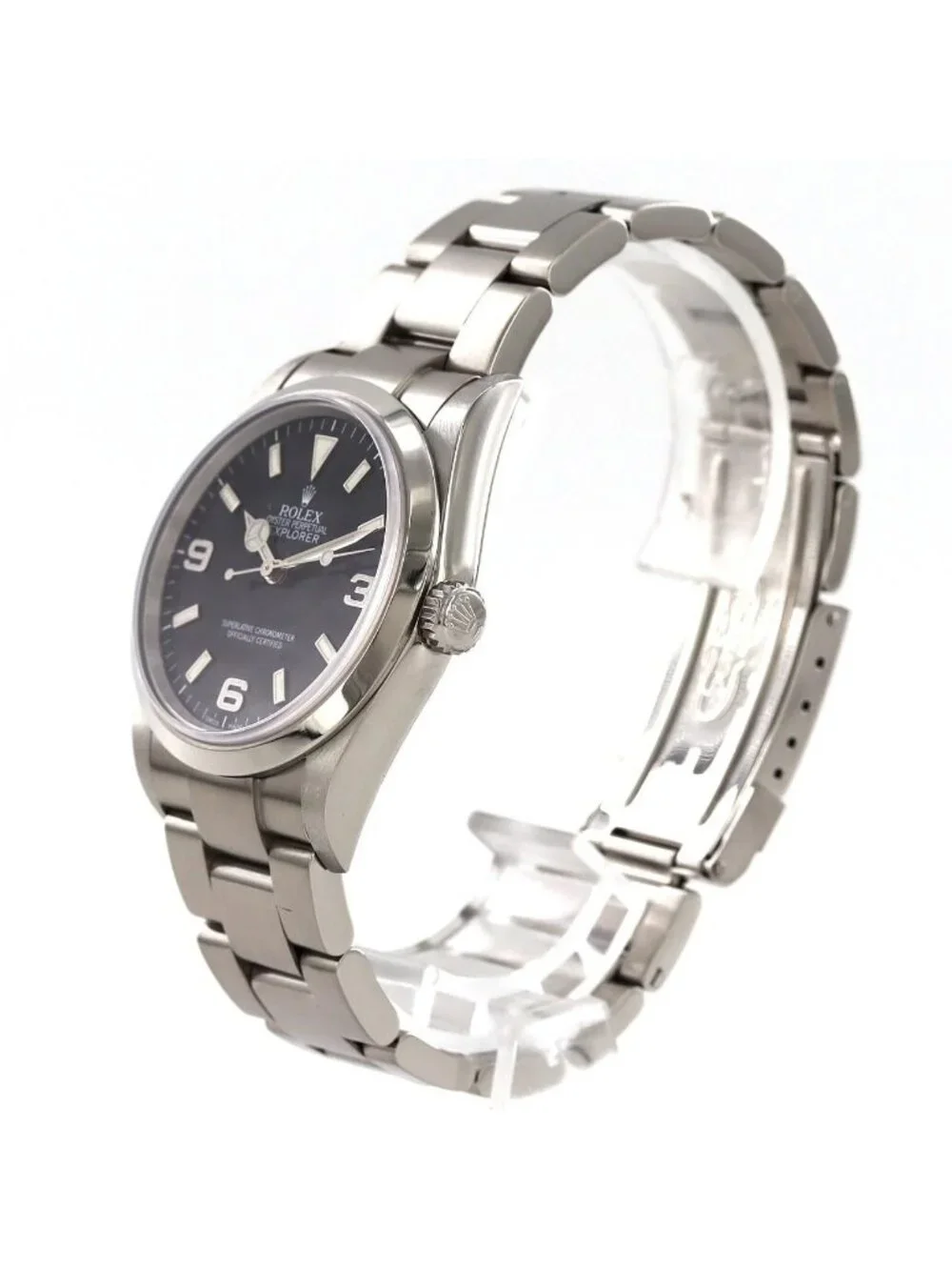 Rolex Explorer I SS Automatic Winding Number Watch